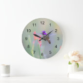 Costa's Hummingbird op nadering Grote Klok (Huis)