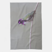 Costa's kolibrie theedoek (Verticaal)