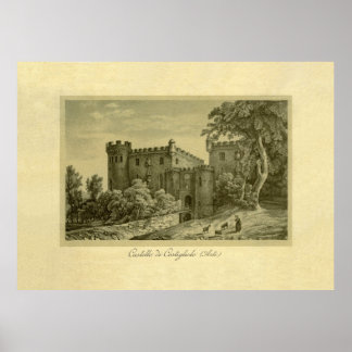 Costigliole d'Asti , Piemonte, Italië Poster