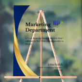 Costum Marketing Afdeling Acryl Teken Acryl Bord (Neutraal)