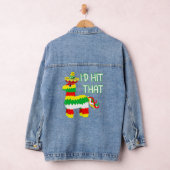 Costume Cinco de Mayo Ideas I'd Hit die Pinata Denim Jacket (Hangar)