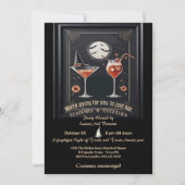 Costume & Cocktail Adult Halloween Witch Pet Party Kaart (Voorkant)