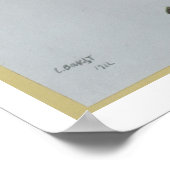 Costume design for a Peasant Girl, 1922 (kleur li Poster (Hoek)