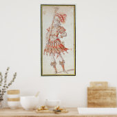 Costume design for Carousel, c.1662 Poster (Keuken)