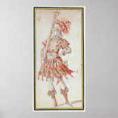Costume design for Carousel, c.1662 Poster (Voorkant)