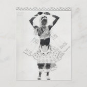 Costume design for Le Dieu Bleu, 1912 Briefkaart (Voorkant)