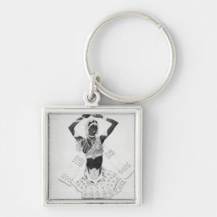 Costume design for Le Dieu Bleu, 1912 Sleutelhanger