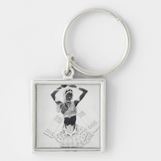 Costume design for Le Dieu Bleu, 1912 Sleutelhanger (Voorkant)