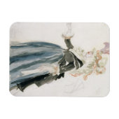 Costume design for 'Misa Sert' as 'Une Dame de la Magneet (Horizontaal)