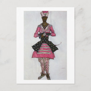Costume design for The Indian Bridegroom, uit Sle Briefkaart