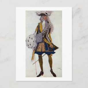 Costume design for The King, in the Garden, from S Briefkaart