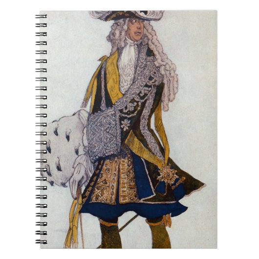 Costume design for The King, in the Garden, from S Notitieboek (Voorkant)