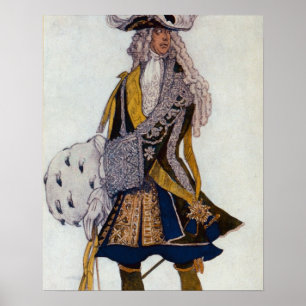 Costume design for The King, in the Garden, from S Poster