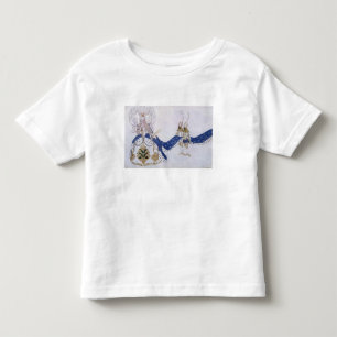 Costume design for The Queen en Hare Pages, van S Kinder Shirts