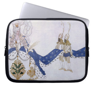 Costume design for The Queen en Hare Pages, van S Laptop Sleeve