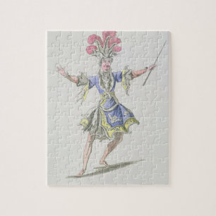 Costume design voor de Magicus, in Dardanus, een l Legpuzzel