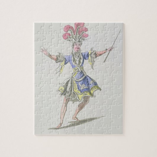 Costume design voor de Magicus, in Dardanus, een l Legpuzzel (Verticaal)