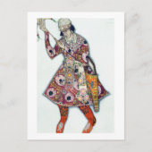 Costume design voor de Tsarevitch, van de Firebi Briefkaart (Voorkant)