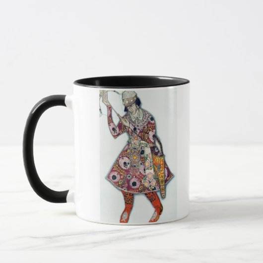 Costume design voor de Tsarevitch, van de Firebi Mok (Links)