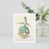 Costume design voor Phrygienne, in Dardanus, een l Briefkaart (Staand voorkant)