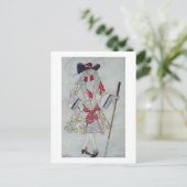 Costume design voor Prince Charming bij het Hof, v Briefkaart (Staand voorkant)