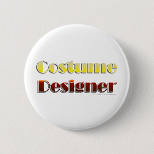 Costume Designer (alleen tekst) Ronde Button 5,7 Cm