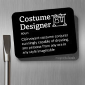 Costume Designer Definitie - Film 3" x 4" Flex Magneet