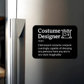 Costume Designer Definitie - Film 3" x 4" Flex Magneet