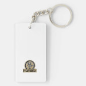 Costume Designer Definitie - Grappige Film Crew Sleutelhanger (achterkant)