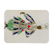 Costume for a "negro" uit Aladdin, 1916 (kleur Magneet (Horizontaal)