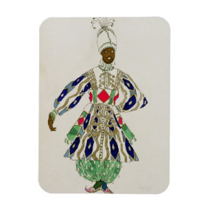 Costume for a "negro" uit Aladdin, 1916 (kleur Magneet