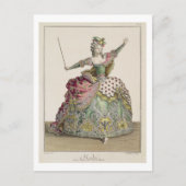 Costume for Medea in de opera "Jason en Medea", Briefkaart (Voorkant)