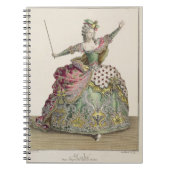 Costume for Medea in de opera "Jason en Medea", Notitieboek (Voorkant)