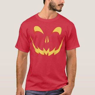 Costume Jack O'Lantern Pumpkin met EyeLashes Hall T-shirt