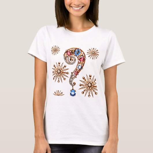  Costume Jewelry Rhinestones Diamonds T-shirt (Voorkant)