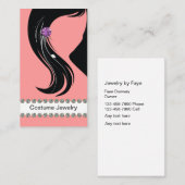 Costume juwelen Visitekaartjes (Voorkant / Achterkant)