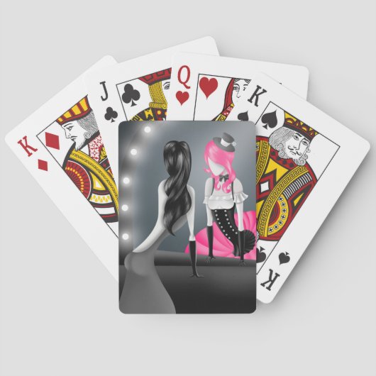 Costume Makes the Clown Playing Cards Pokerkaarten (Achterkant)