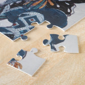 Costume-ontwerp voor de Pageboy van de geschopte f Legpuzzel (Zijkant)