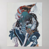 Costume-ontwerp voor de Pageboy van de geschopte f Poster (Voorkant)