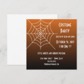 Costume Party Halloween-uitnodigingen Kaart (Voorkant / Achterkant)