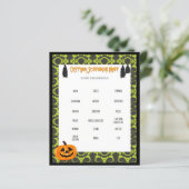 Costume Scavenger Hunt Spooky Game (Staand voorkant)