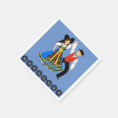 Costume traditionnel d'Alsace, Frankrijk Servet (Hoek)