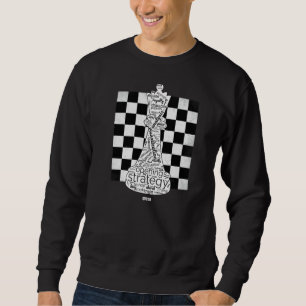 Costume van koningin Chess Piece met Chess Board f Trui