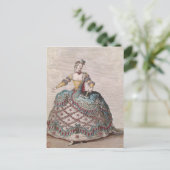 Costume voor een Indiase vrouw Briefkaart (Staand voorkant)