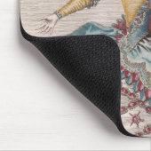 Costume voor een Indiase vrouw Muismat (Hoek)