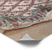 Costume voor een Indiase vrouw Poster (Hoek)