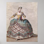 Costume voor een Indiase vrouw Poster (Voorkant)