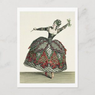 Costume voor een mier in 'Iphigenia in Tauris' en Briefkaart