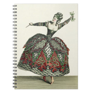 Costume voor een mier in 'Iphigenia in Tauris' en  Notitieboek