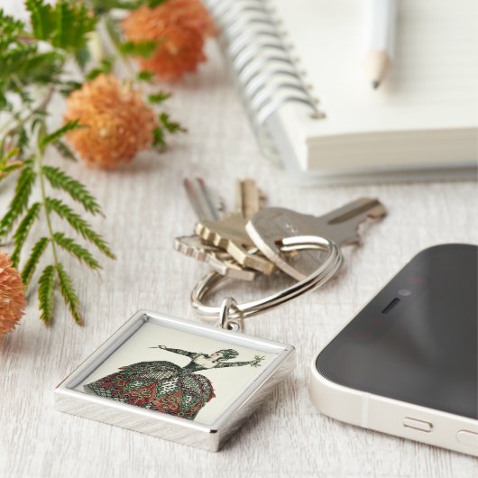 Costume voor een mier in 'Iphigenia in Tauris' en  Sleutelhanger (Zijkant)